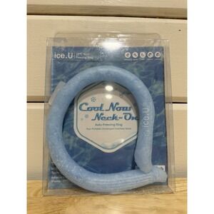 Auto-Freezing Ring – 27°C / 80°F Neck Cooler for Hot Weather, Reusable